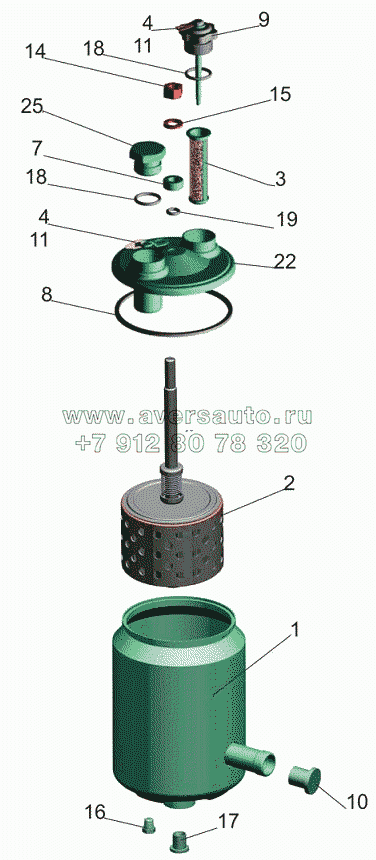 Бак масляный 5336-3410010-10