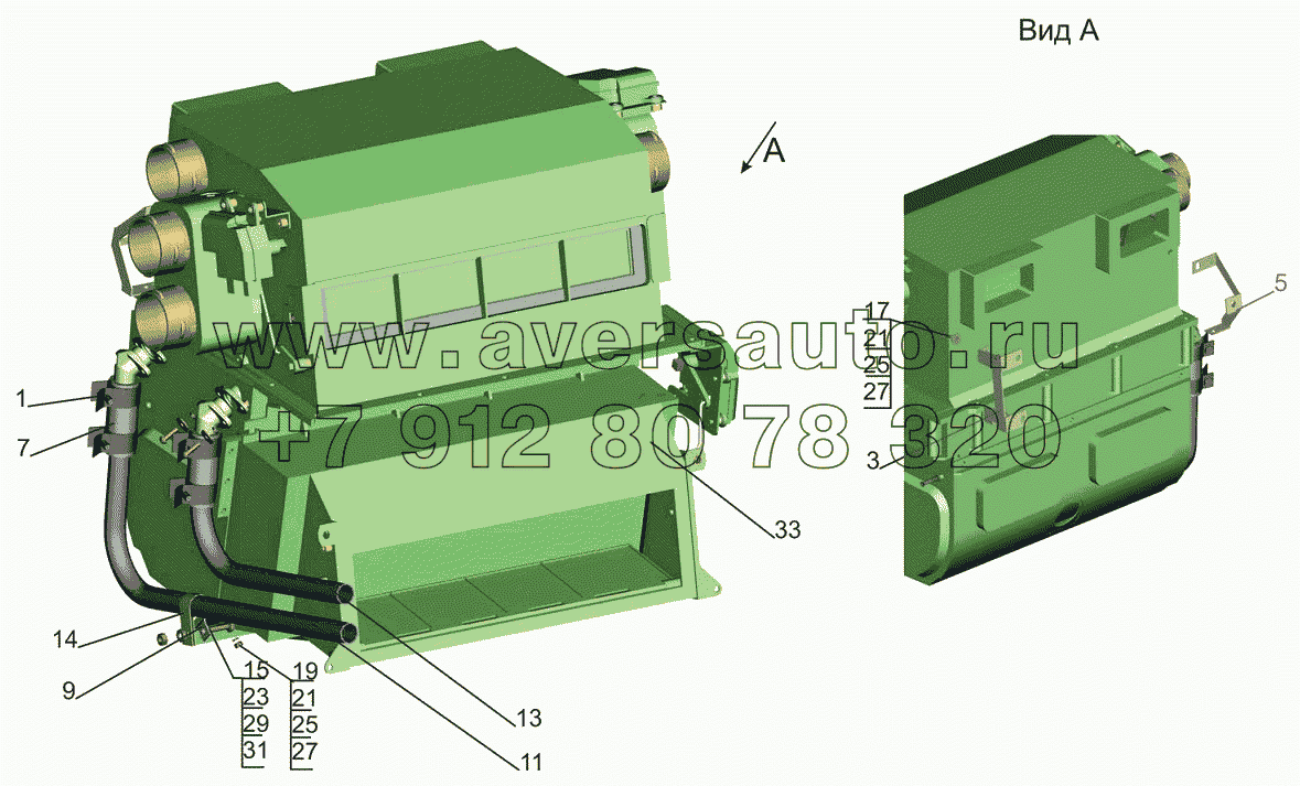 Отопитель 631019-8101010-010