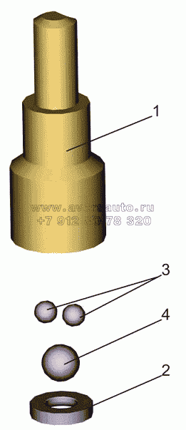 Клапан обратный 5516-8609240