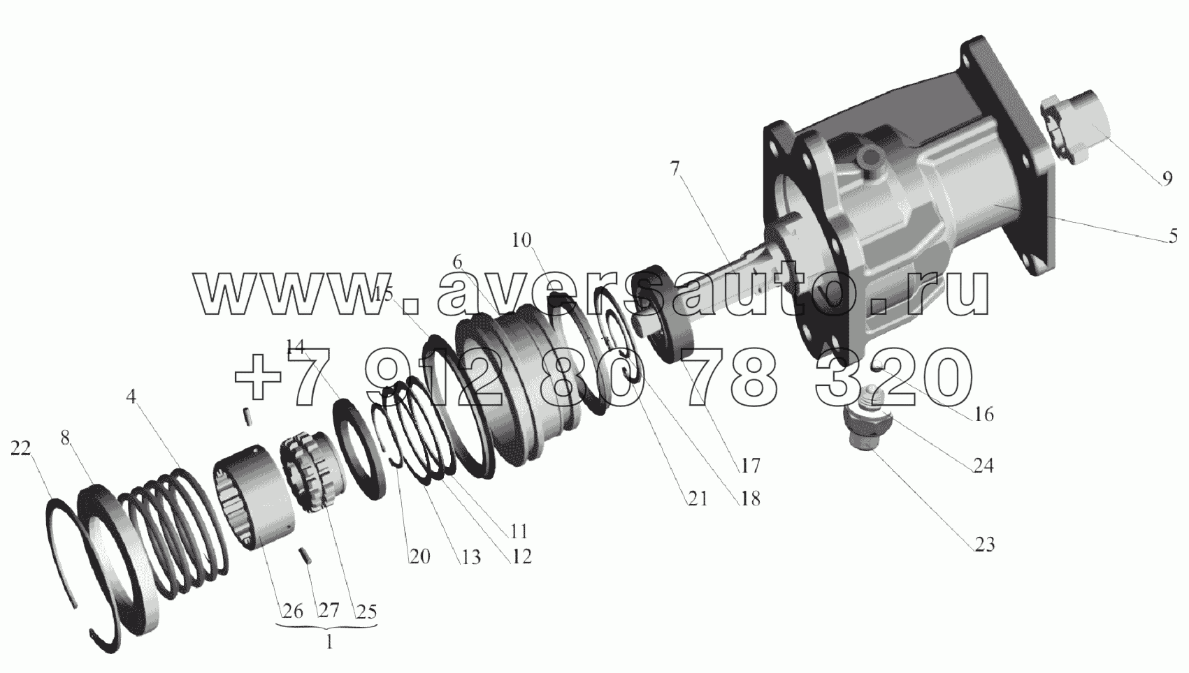 Коробка отбора мощности 64228-4202010