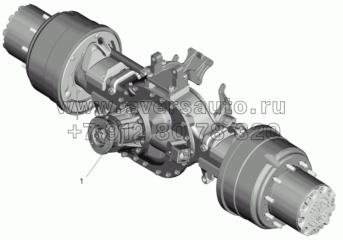 Мост задний
