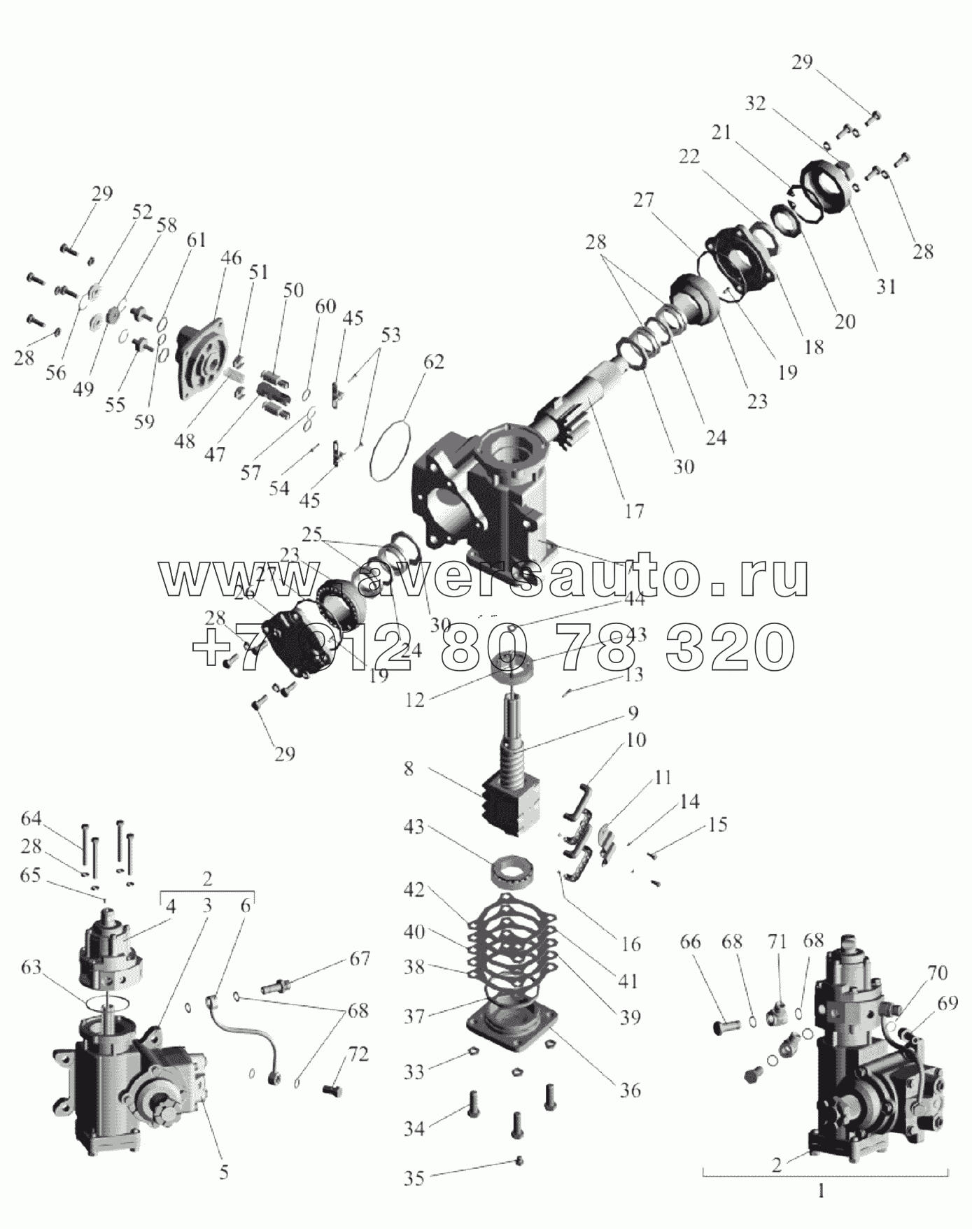 Механизм рулевой 64221-3400008-02