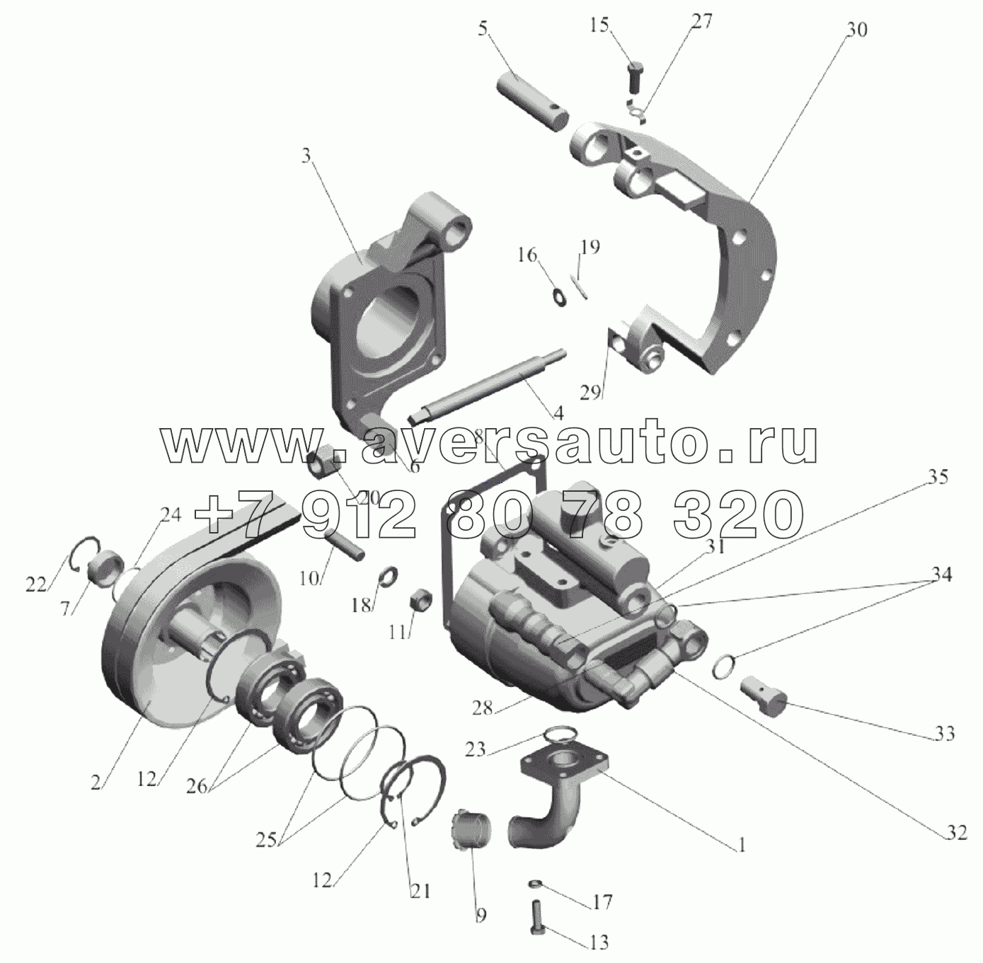 Насос 630300-34070008-020