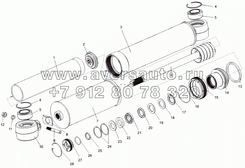 Амортизатор 543-2905306-21