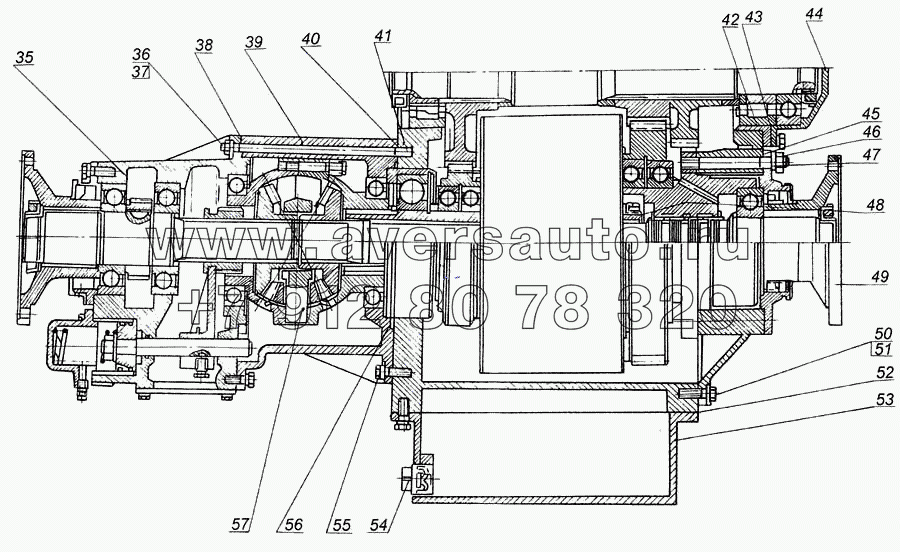 Редуктор 7505-1701005, 75051-1701005