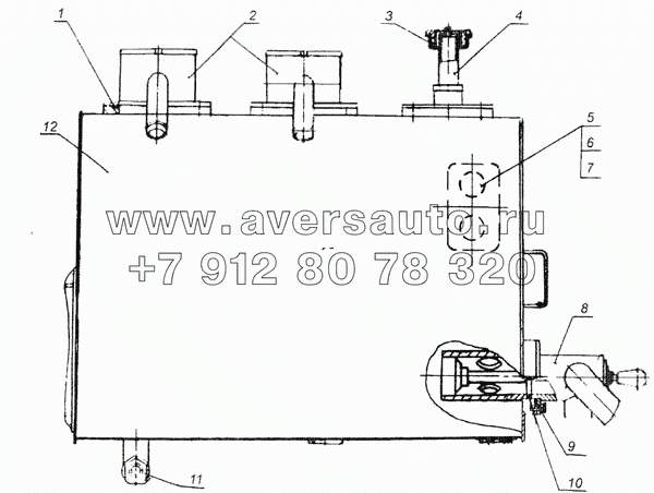 Гидробак 7505-8608010-10