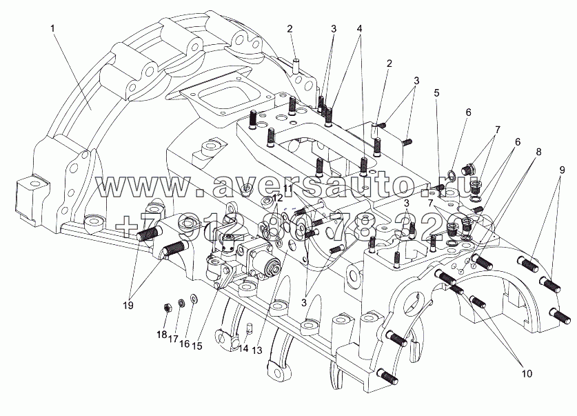 Механизм переключения передач 202-1702010