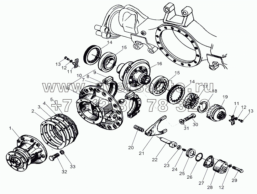 Редуктор 6923-2402010