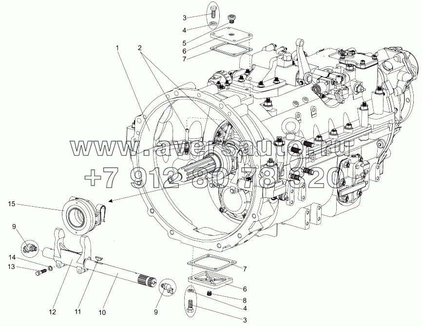 Коробка передач 202-1700045-04