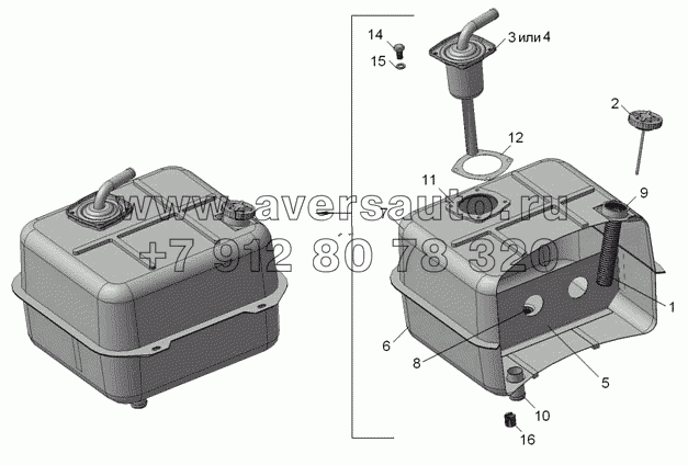 5511-8608010-02 Бак масляный