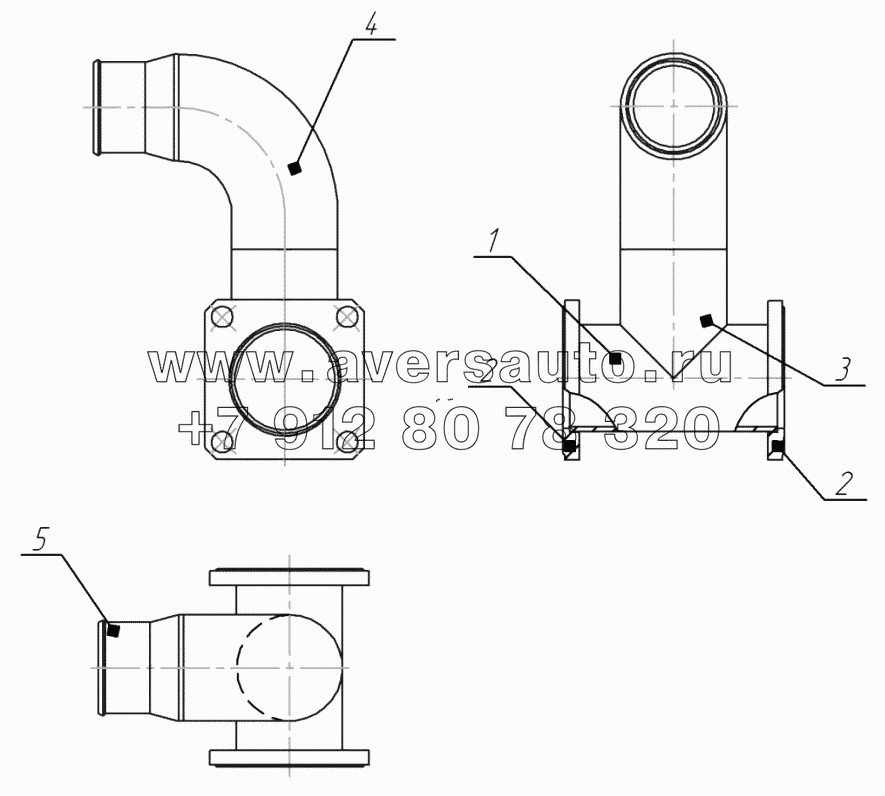 66061-01-8000060 Трубопровод