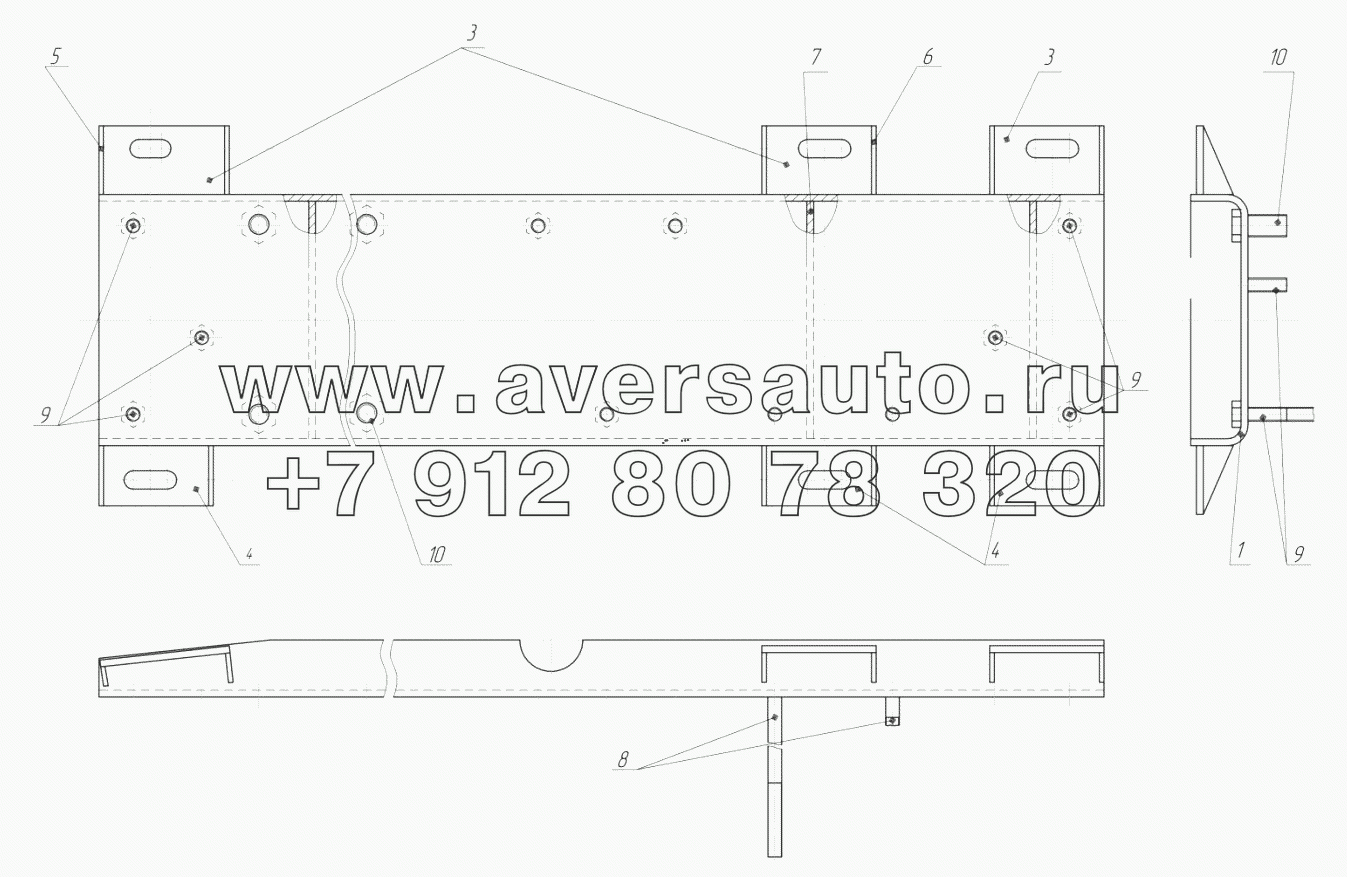 66062-01-8027020 Плита опорная