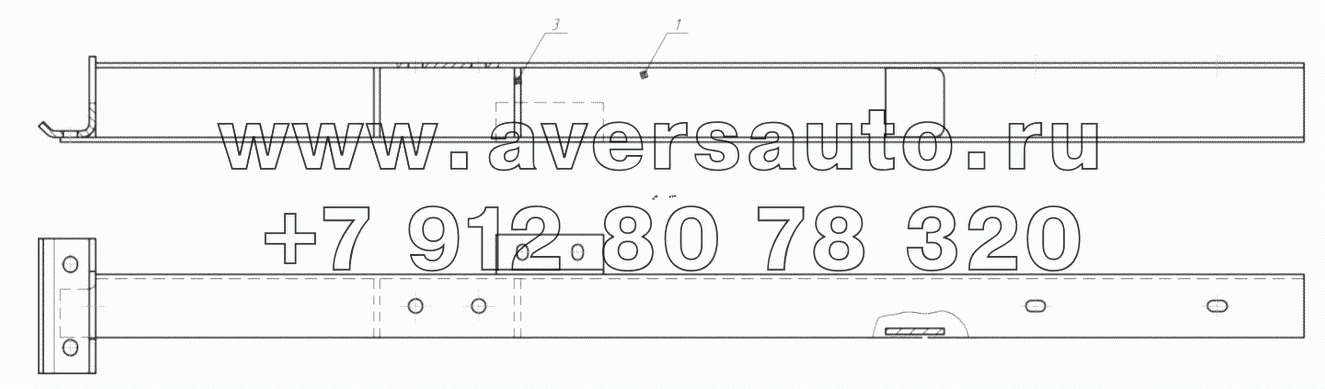 66062U-8516040 Опора задняя правая в сборе