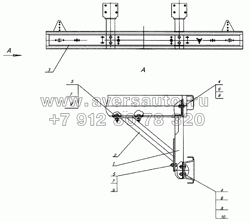 Установка бампера