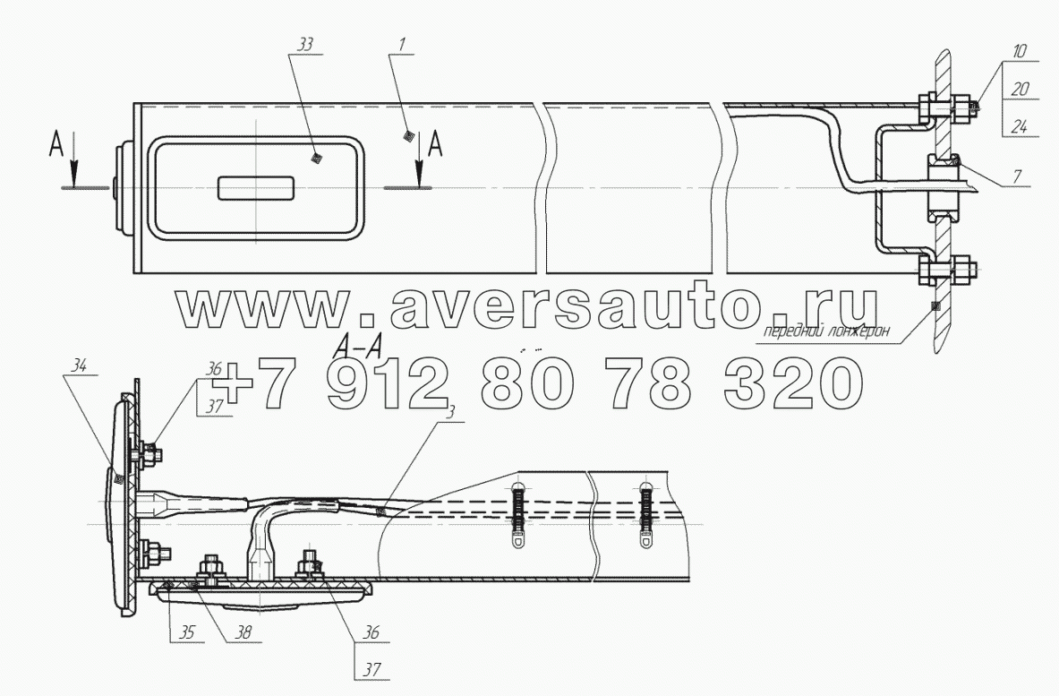 96742-3717020 Установка переднего фонаря