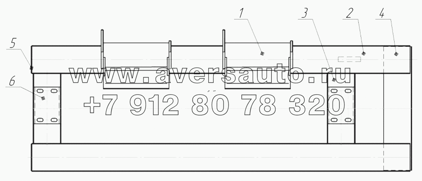 8602-8530030 Рама защиты левая