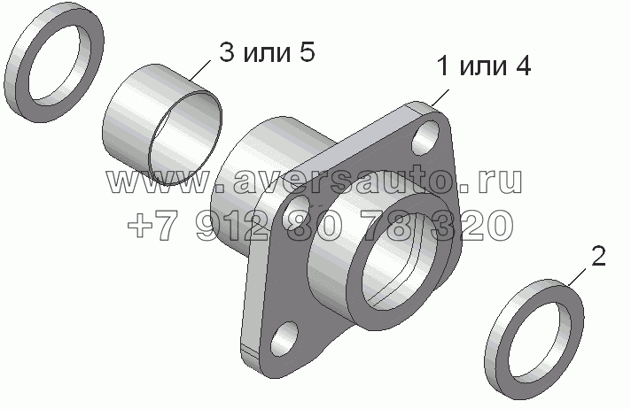 96741-3502128 Опора разжимного кулака