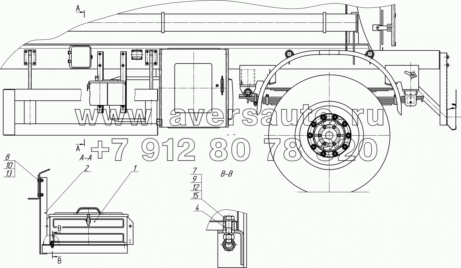 8602-3919035-03 Установка ящика для песка