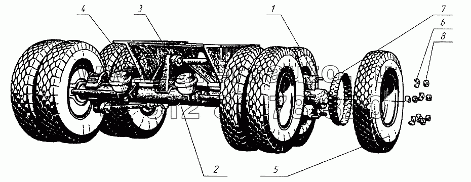 Тележка 96742-2822010