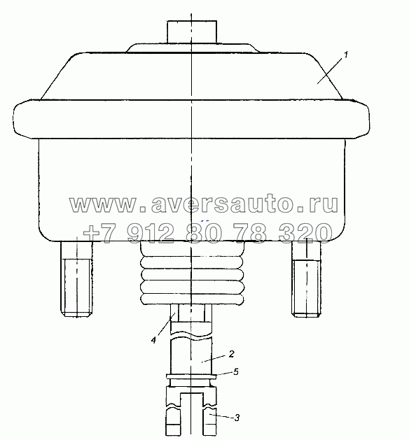 Тормозная камера тип 30 9693-3519212