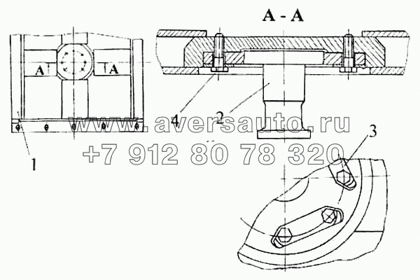 Плита опорная в сборе