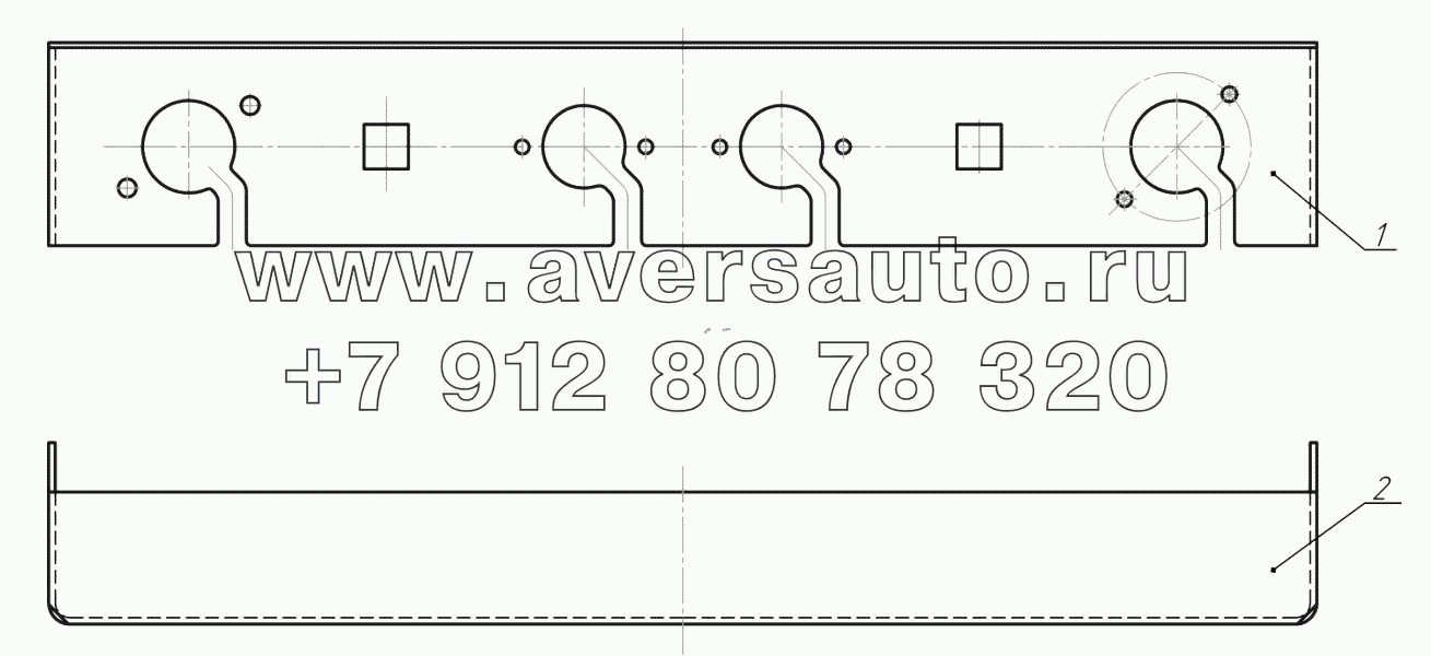 96931-3500075-04 Кронштейн соединительных головок