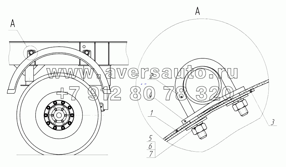 Установка брызговиков 96931-8511080-20