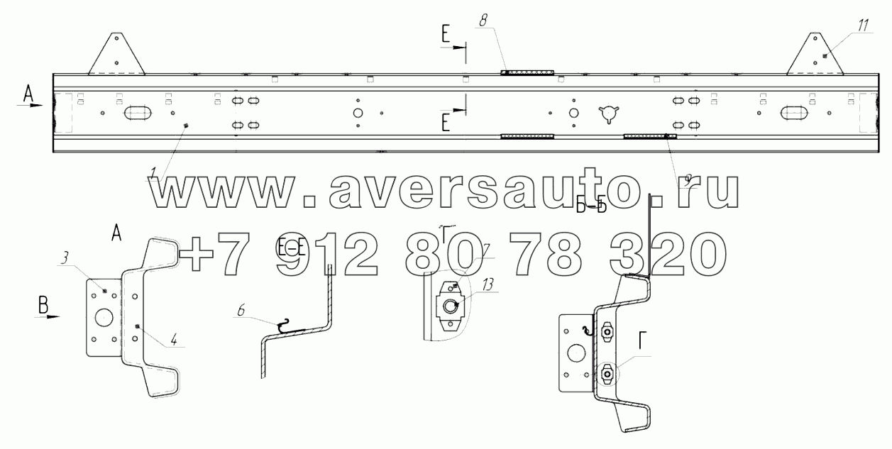 Буфер в сборе 96894-2804020-01