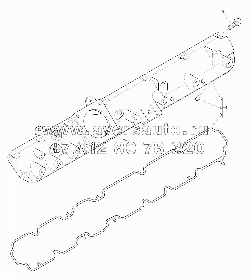 TBH00939 Induction Manifold Plate A