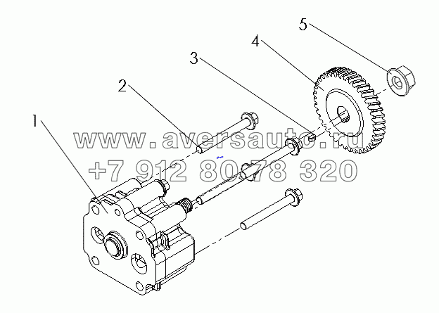 R3000-101100001 Oil Pump Assembly