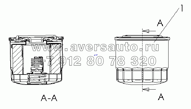 R3000-1012000 Oil-filter Assembly