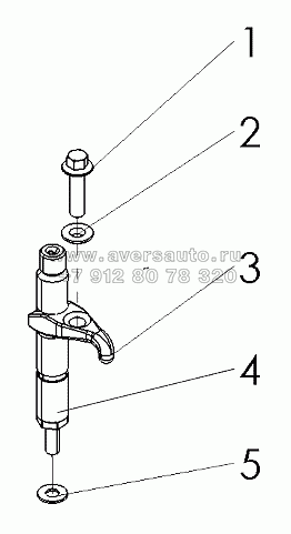 R3000-1112000 Fuel Injector Assembly