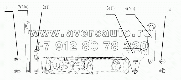 R3000-A004000 (T), R8000-A004000 (Na) Engine eye Assembly