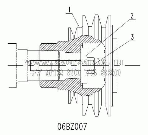 PULLEY GP-CRANKSHAFT