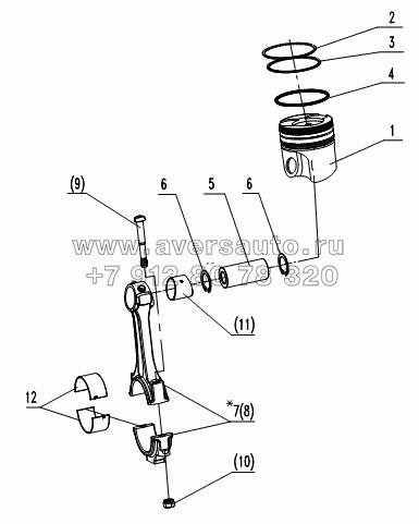 PISTON & GP-ROD