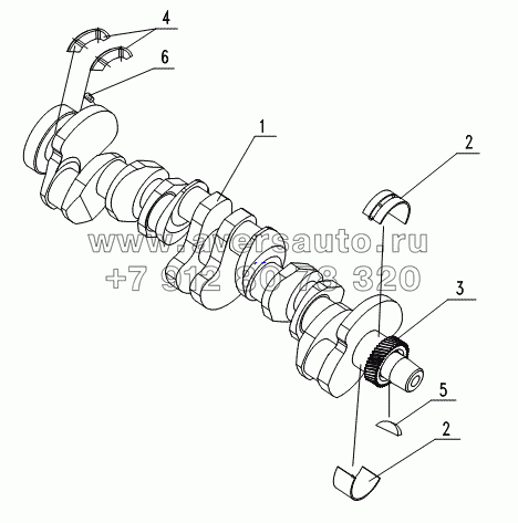 CRANKSHAFT GP