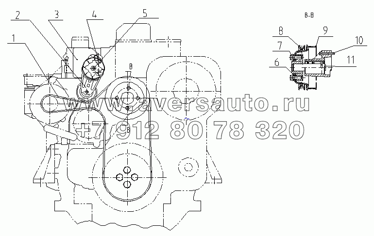 D16A-000-43 FRONT GEAR SYSTEM GROUP