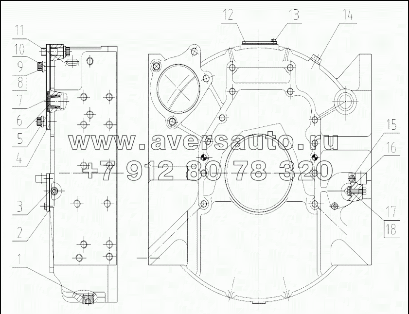  FLYWHEEL HOUSING GROUP