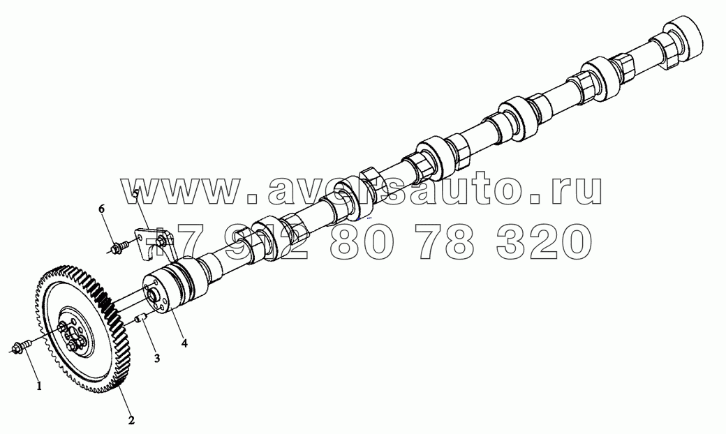 M3400-1006000 CAMSHAFT