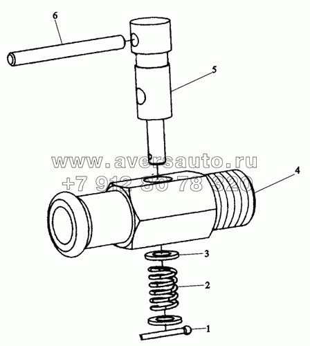 6105Q-1305100 iNLET WATER VALVE