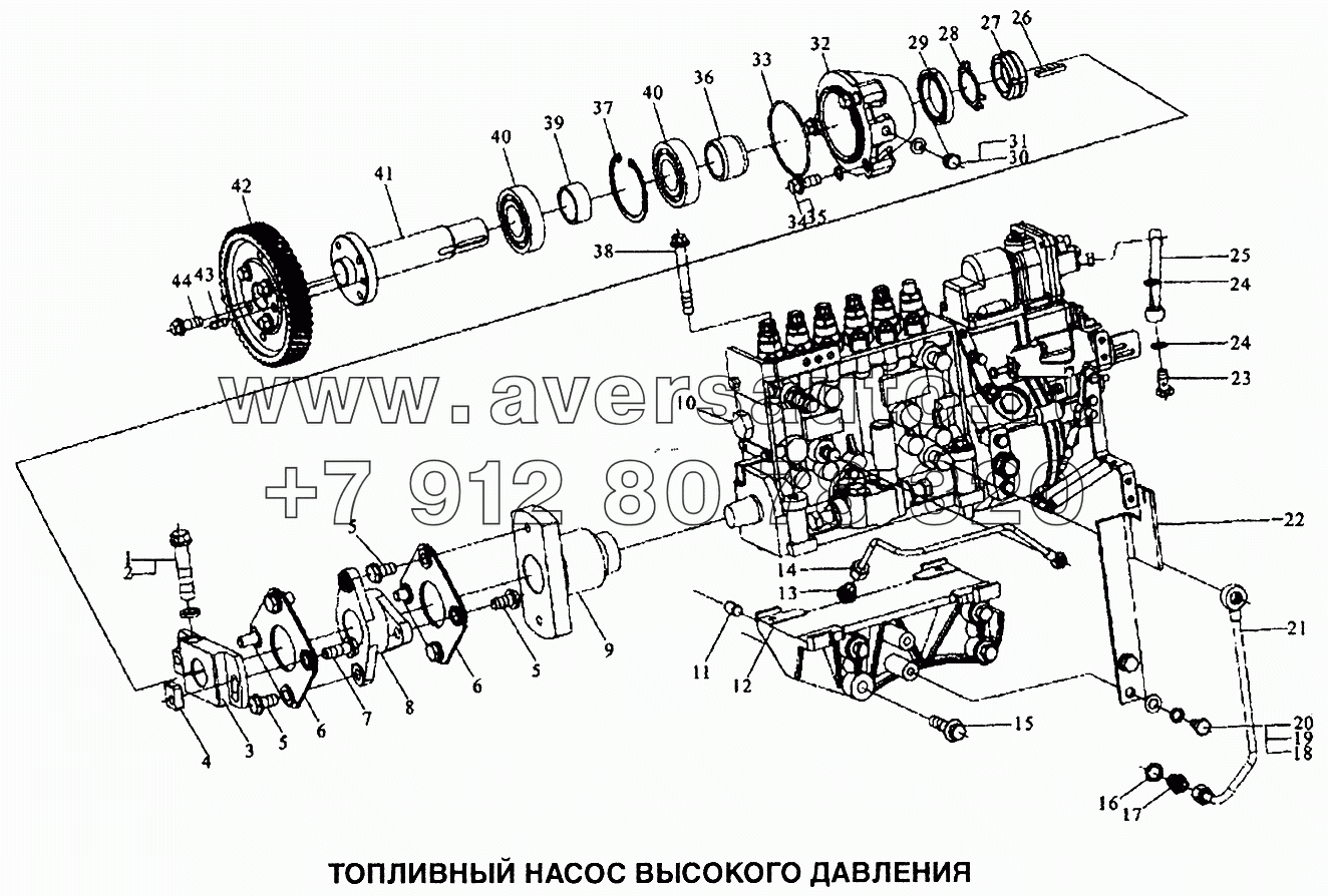 Насос топливный высокого давления