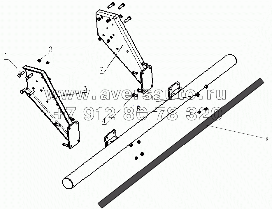 REAR ANTI-DRILL PROTECTION FRAME