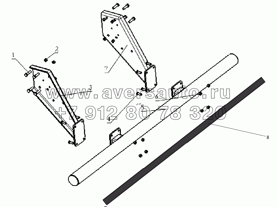 Rear anti-drill protection frame