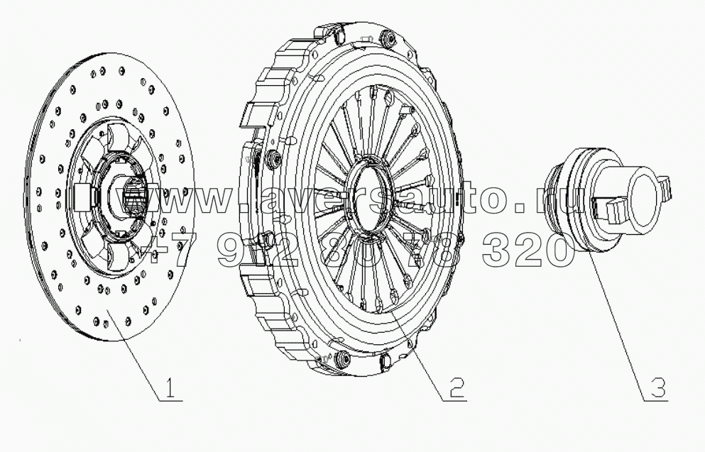  PULL DIAPHRAGM CLUTCH