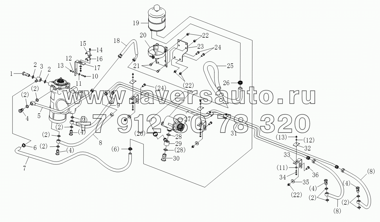  STEERING HYDRAULIC DEVICE