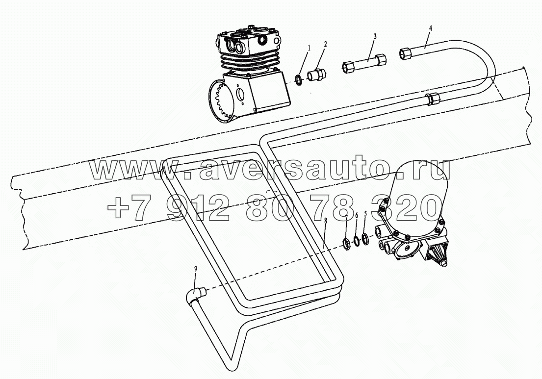  AIR COMPESSOR OUTER LINE