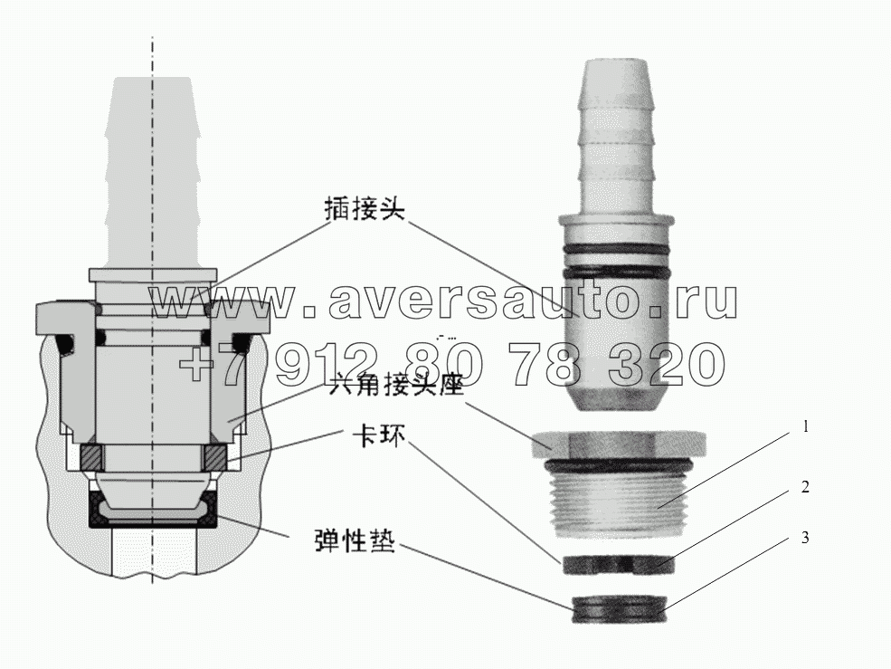  CONNECTING PARTS, LINE AND NIPPLE JOINT