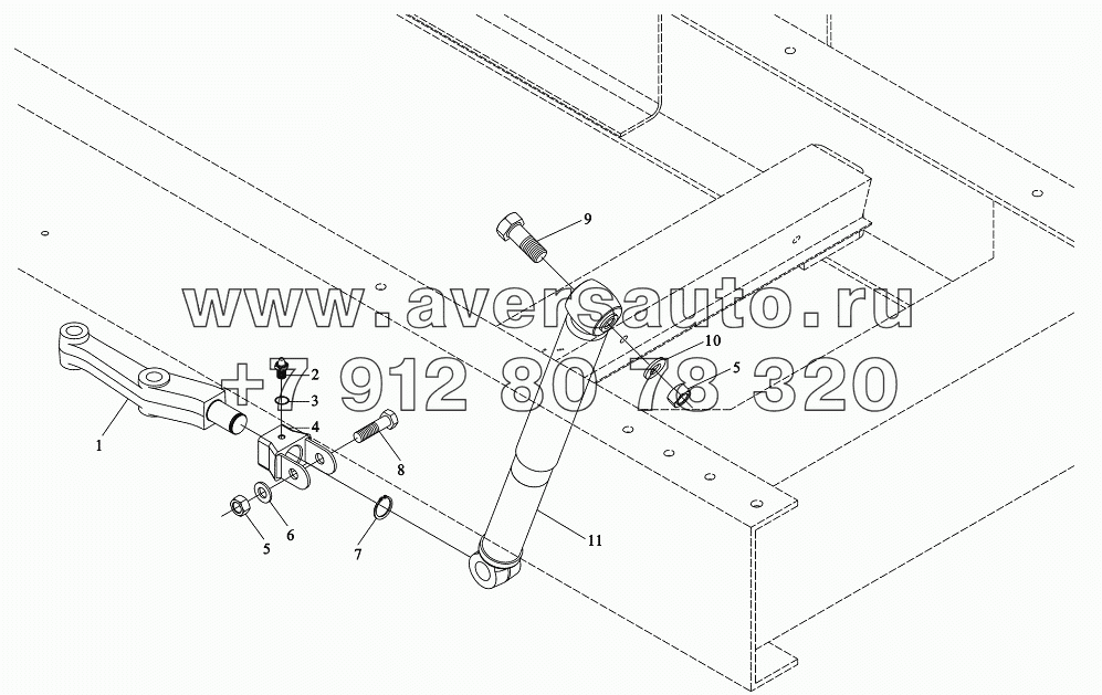 Задний амортизатор