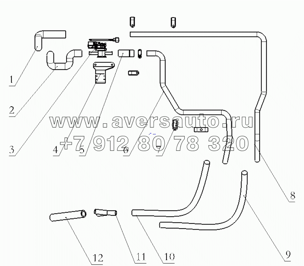  HEATER DEVICE (FOR WP12 ENGINE, ZOOMLION, XCMG)
