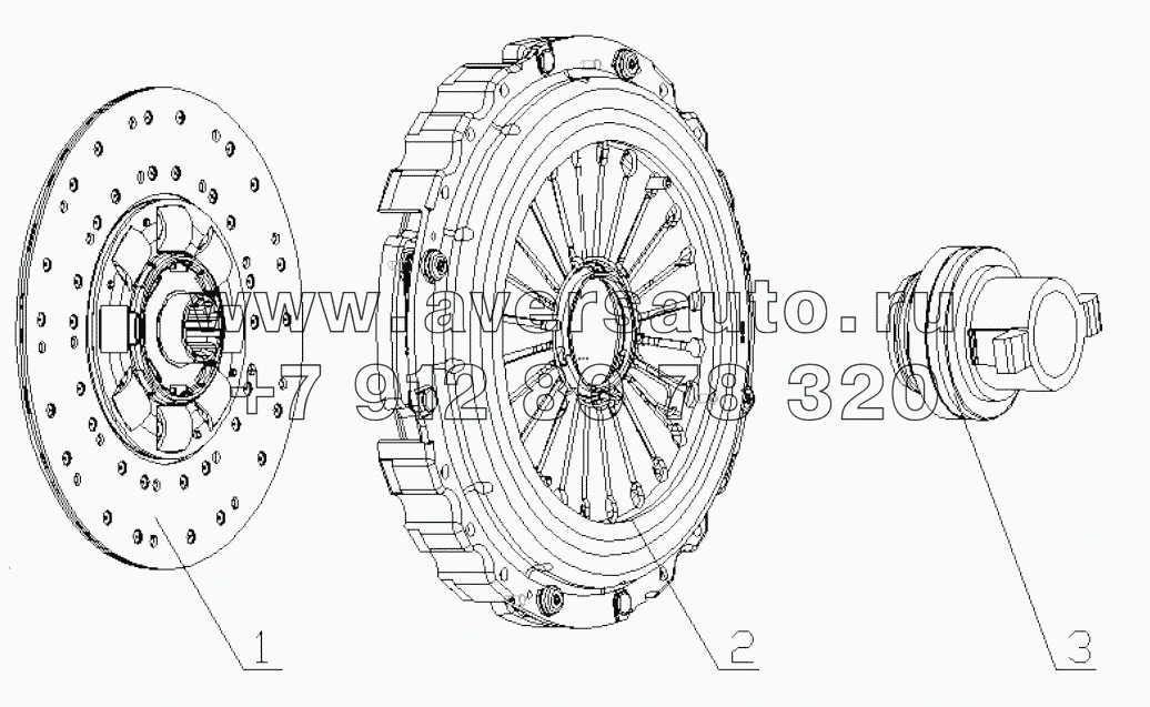  PULL DIAPHRAGM CLUTCH 430